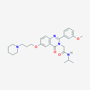 Chemical structure of Vasopressin antagonist 1867