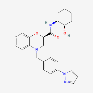 Chemical structure of VU0486846