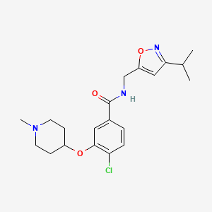Chemical structure of VU6001221