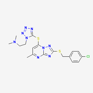 Chemical structure of WS-383 (free base)