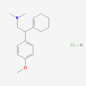 Chemical structure of WY 45960 hydrochloride - VenlafA1ine Impurity F