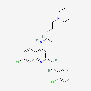 Chemical structure of XIB4035