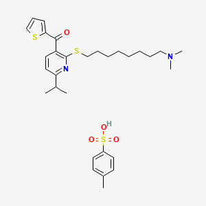 Chemical structure of Y 29794 tosylate