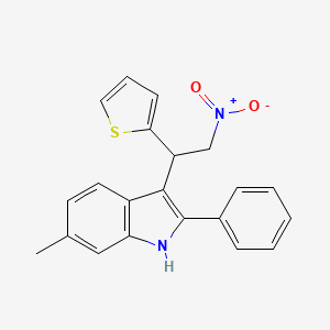Chemical structure of ZCZ 011