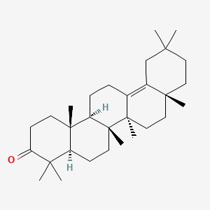 Chemical structure of δ-Amyrenone