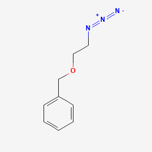 Chemical structure of ((2-Azidoethoxy)methyl)benzene
