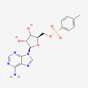 Chemical structure of Adenosine 5'-(toluene-4-sulphonate)