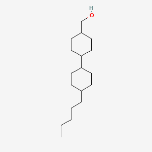 Chemical structure of ((trans,trans)-4'-Pentyl-[1,1'-bi(cyclohexan)]-4-yl)methanol