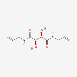 Chemical structure of N,N'-Diallyltartardiamide