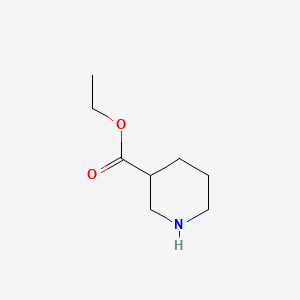 Chemical structure of Ethyl nipecotate