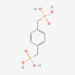 Chemical structure of p-Xylylenediphosphonic Acid
