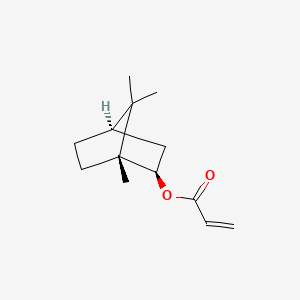 Chemical structure of Exo-1,7,7-trimethylbicyclo[2.2.1]hept-2-yl acrylate