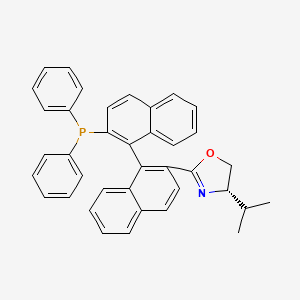 Chemical structure of (2'-(Di-p-tolylamino)-[1,1'-biphenyl]-2-yl)diphenylphosphine oxide
