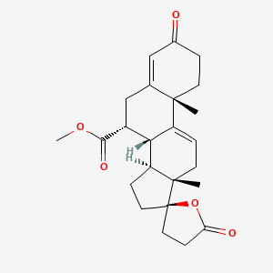 Chemical structure of delta9,11-Eplerenone