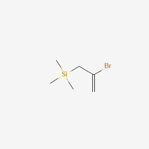 Chemical structure of (2-Bromoallyl)trimethylsilane