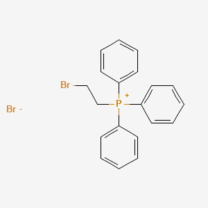 Chemical structure of (2-Bromoethyl)triphenylphosphonium bromide