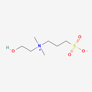 Chemical structure of (2-Hydroxyethyl)dimethyl(3-sulfopropyl)ammonium Hydroxide Inner Salt
