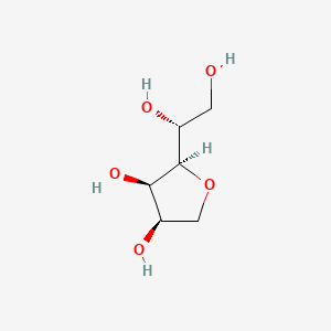 Chemical structure of 1,4-Anhydro-D-mannitol
