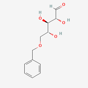 Chemical structure of 5-O-Benzyl-D-ribose