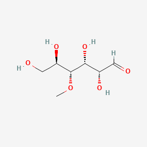 Chemical structure of 4-O-Methyl-D-glucose