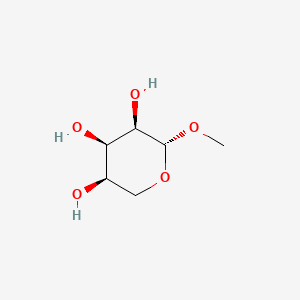 Chemical structure of Methyl xylopyranoside