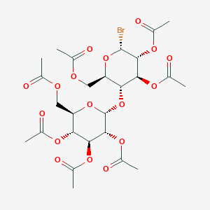 Chemical structure of Acetobromomaltose
