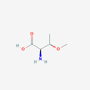 Chemical structure of O-methyl-d-threonine