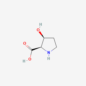 Chemical structure of cis-3-Hydroxy-d-proline
