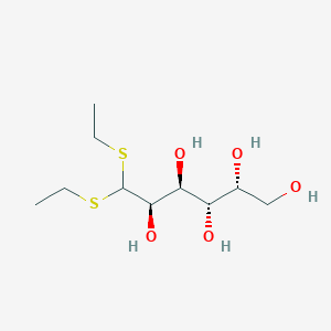 Chemical structure of D-Glucose diethyl dithioacetal
