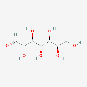 Chemical structure of D-Mannoheptose