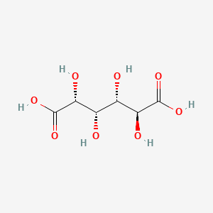 Chemical structure of Glucaric Acid