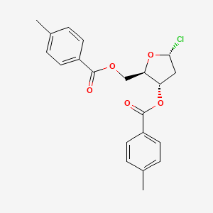 Chemical structure of Hoffer's chlorosugar