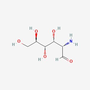 Chemical structure of D-(+)-Mannosamine