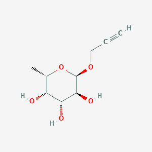 Chemical structure of Propargyl alpha-L-fucopyranoside