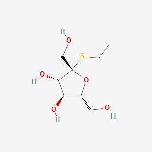 Chemical structure of Ethyl 2-thio-beta-d-fructofuranoside