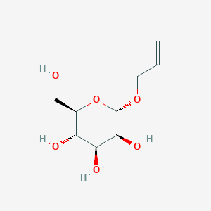Chemical structure of Allyl alpha-D-mannopyranoside