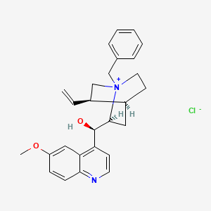 Chemical structure of N-Benzylquininium chloride