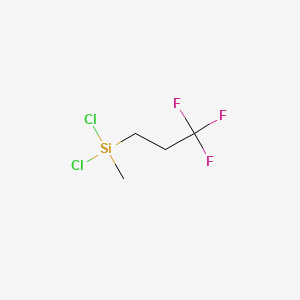 Chemical structure of (3,3,3-Trifluoropropyl)methyldichlorosilane