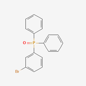 Chemical structure of (3-Bromophenyl)diphenylphosphine oxide