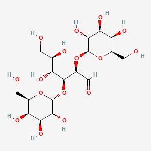 Chemical structure of Globotriose