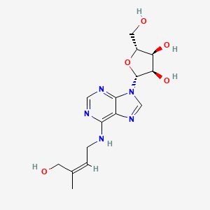Chemical structure of Cis-Zeatin Riboside
