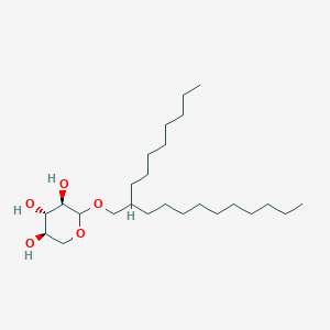 Chemical structure of 2-Octyldodecyl-D-xylopyranoside