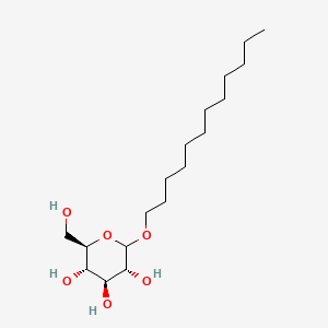 Chemical structure of Lauryl Glucoside