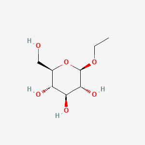 Chemical structure of Ethyl Glucoside