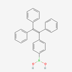 Chemical structure of (4-(1,2,2-Triphenylvinyl)phenyl)boronic acid