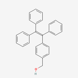 Chemical structure of (4-(1,2,2-Triphenylvinyl)phenyl)methanol