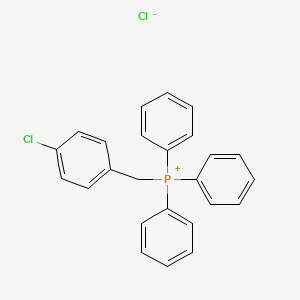 Chemical structure of (4-Chlorobenzyl)triphenylphosphonium chloride