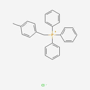 Chemical structure of (4-Methylbenzyl)triphenylphosphonium chloride