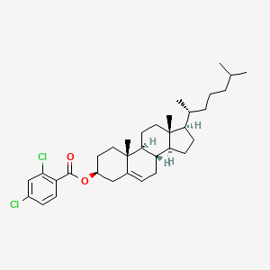 Chemical structure of Cholesteryl dichlorobenzoate