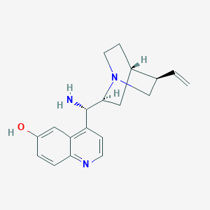 Chemical structure of (8α,9S)-9-Aminocinchonan-6'-ol